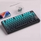 Adore Cyan 104+16 / 26 Cherry Profile PBT Dye-subbed Doubleshot Backlit Keycaps Set Top / Side Legends for Mechanical Keyboard